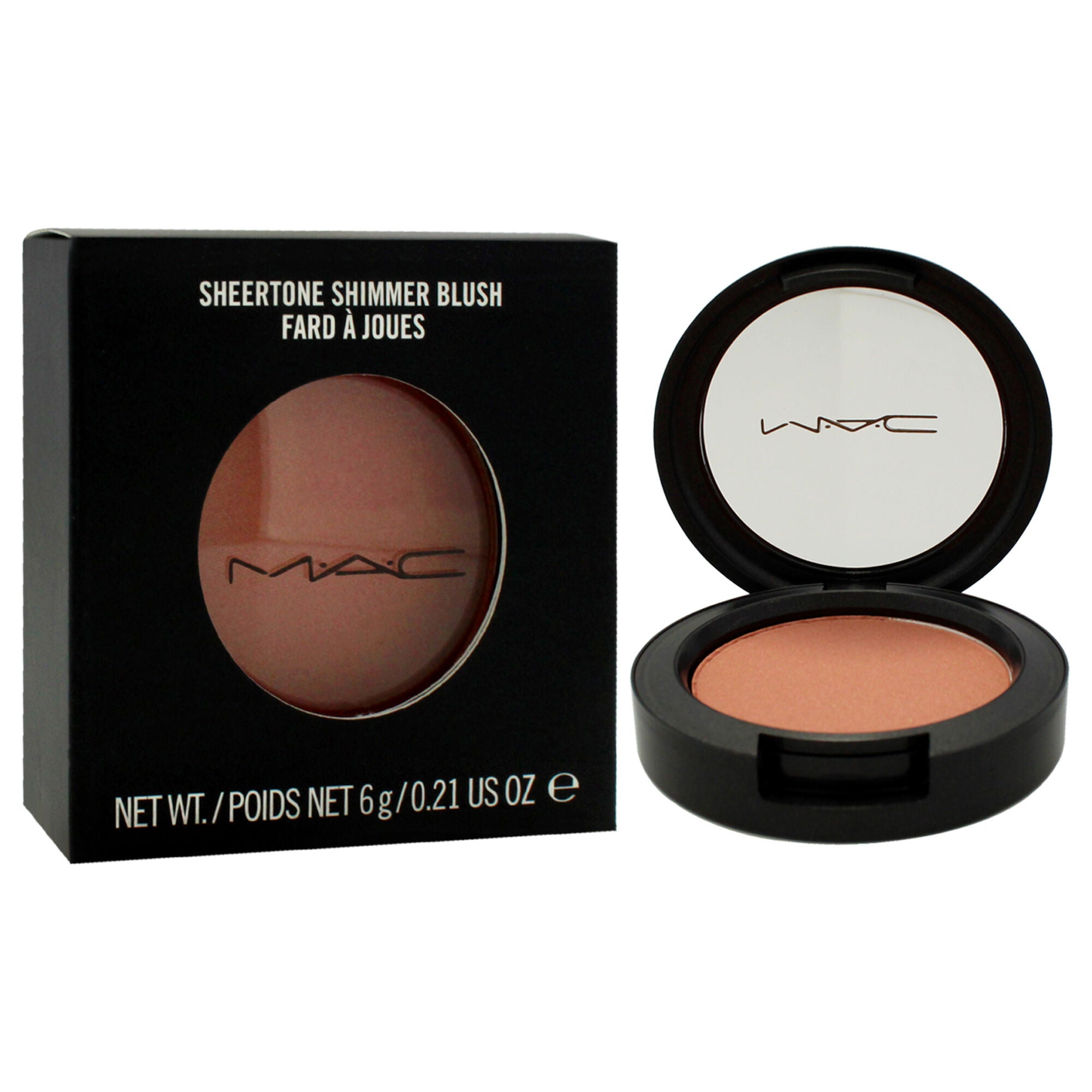 Sheertone Shimmer Blush - Sunbasque by MAC for Women - 0.21 oz Blush, See Description, alternate image number 2