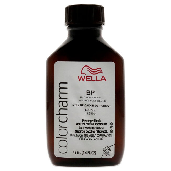 Color Charm Permanent Liquid Hair Color - BP Blonding Plus by Wella for Unisex - 1.42 oz Hair Color, See Description, alternate image number 4