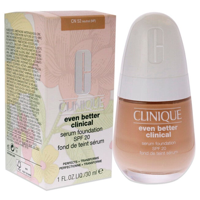 Even Better Clinical Serum Foundation SPF 20 - CN 52 Neutral by Clinique for Women - 1 oz Foundation, See Description, alternate image number 2