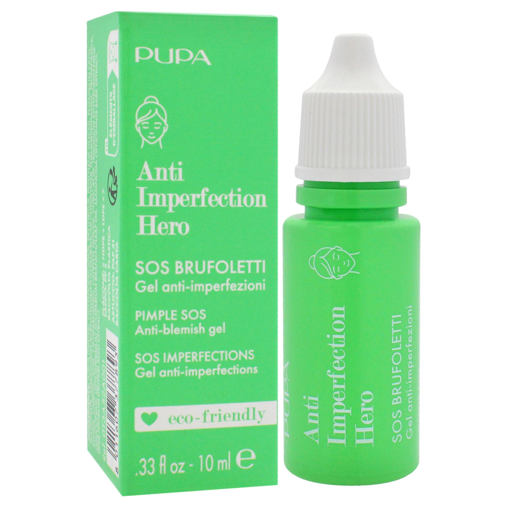 Anti Imperfection Hero Pimple Sos by Pupa Milano for Women - 0.33 oz Gel, See Description, alternate image number 2