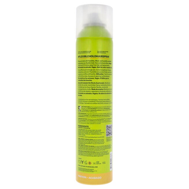 Flexible Hold Hairspray-NP by DevaCurl for Unisex - 10 oz Hair Spray, See Description, alternate image number 1