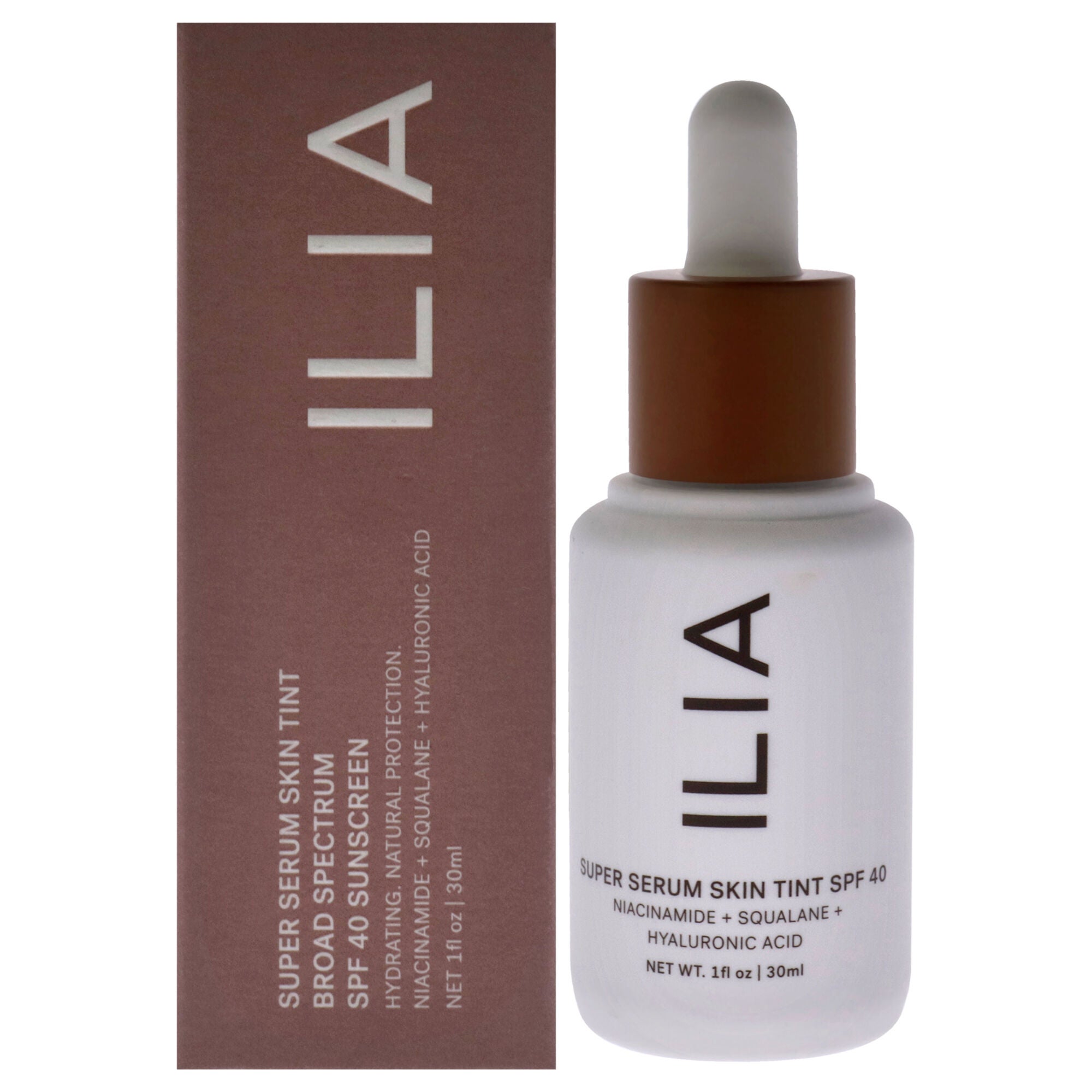 Super Serum Skin Tint Foundation SPF 40 - ST14 Dominica by ILIA Beauty for Women - 1 oz Foundation, See Description, hi-res image number 0