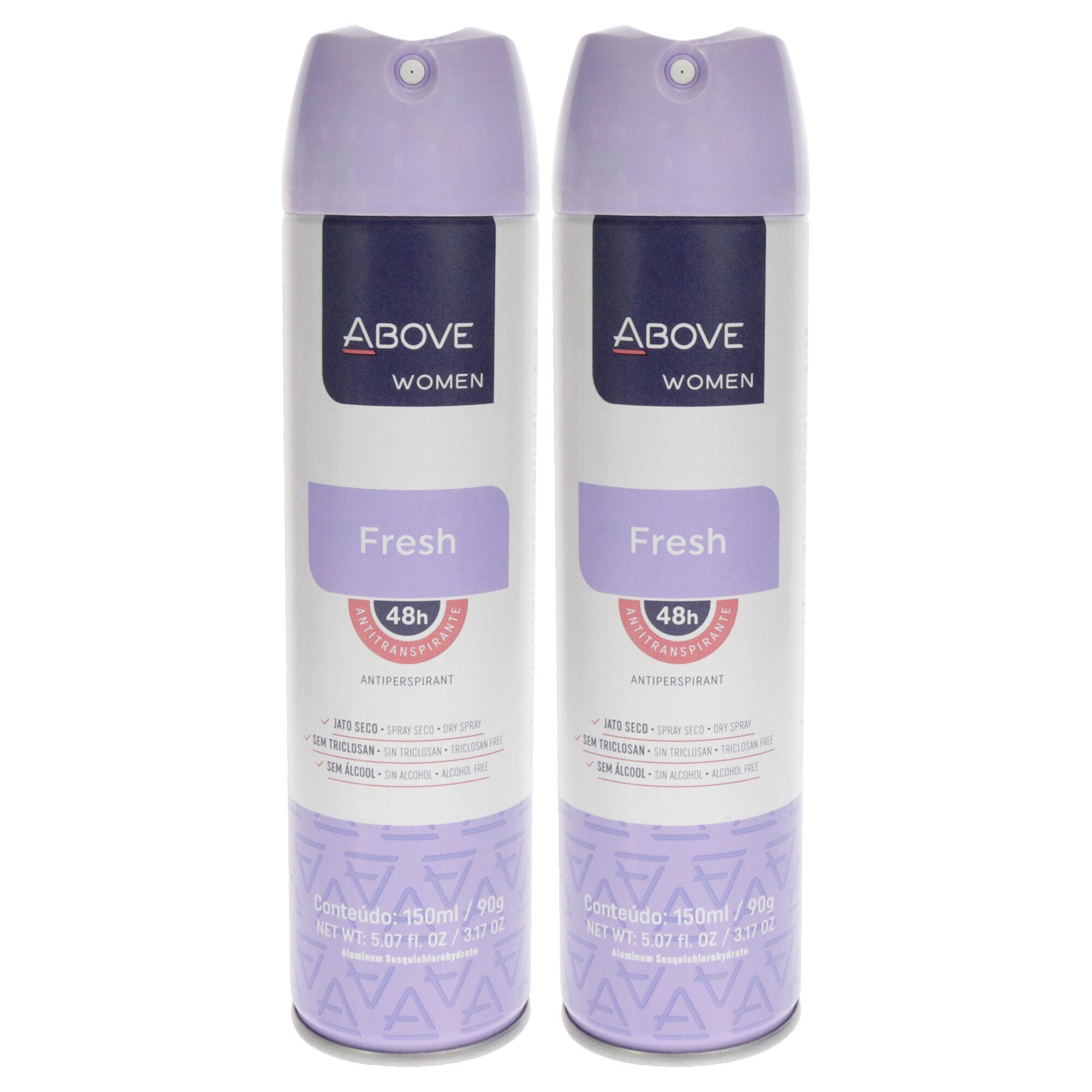 48 Hours Antiperspirant Deodorant - Fresh by Above for Women - 3.17 oz Deodorant Spray - Pack of 2, See Description, hi-res image number 0
