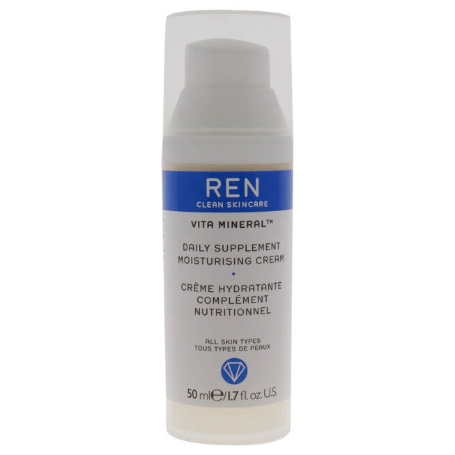Vita Mineral Daily Supplement Moisturising Cream by REN for Unisex - 1.7 oz Cream, See Description, alternate image number 4