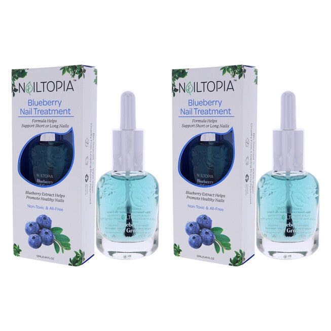 Nail Treatment - Blueberry by Nailtopia for Women - 0.41 oz Nail Treatment - Pack of 2, See Description, alternate image number 2