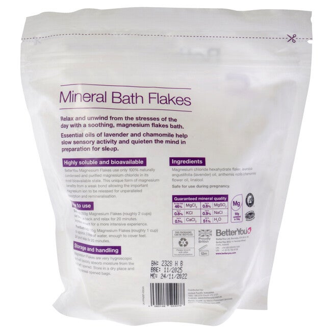 Magnesium Sleep by BetterYou for Unisex - 26.4 oz Bath Salt, , alternate image number 3