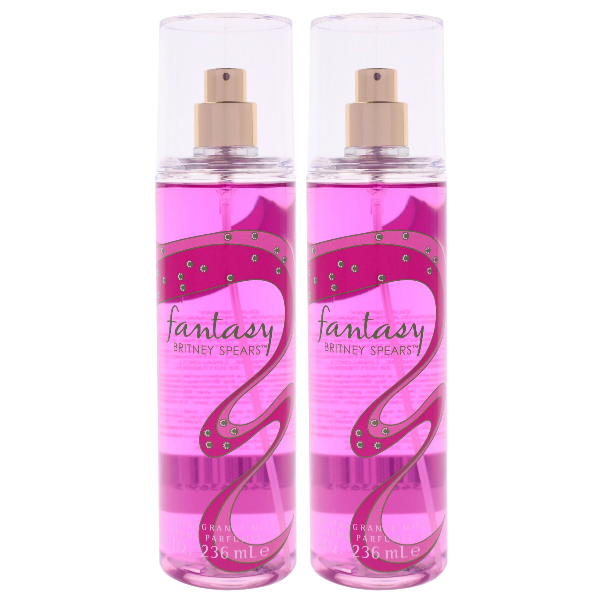 Fantasy by Britney Spears for Women - 8 oz Fragrance Mist - Pack of 2, Clear, hi-res image number 0