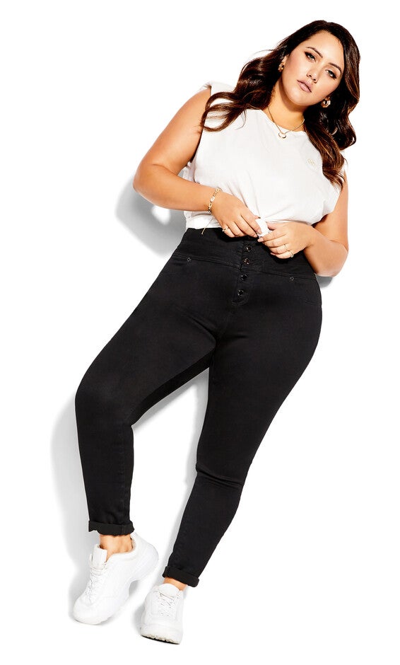 Harley Bold Skinny Jean - black, , alternate image number 2