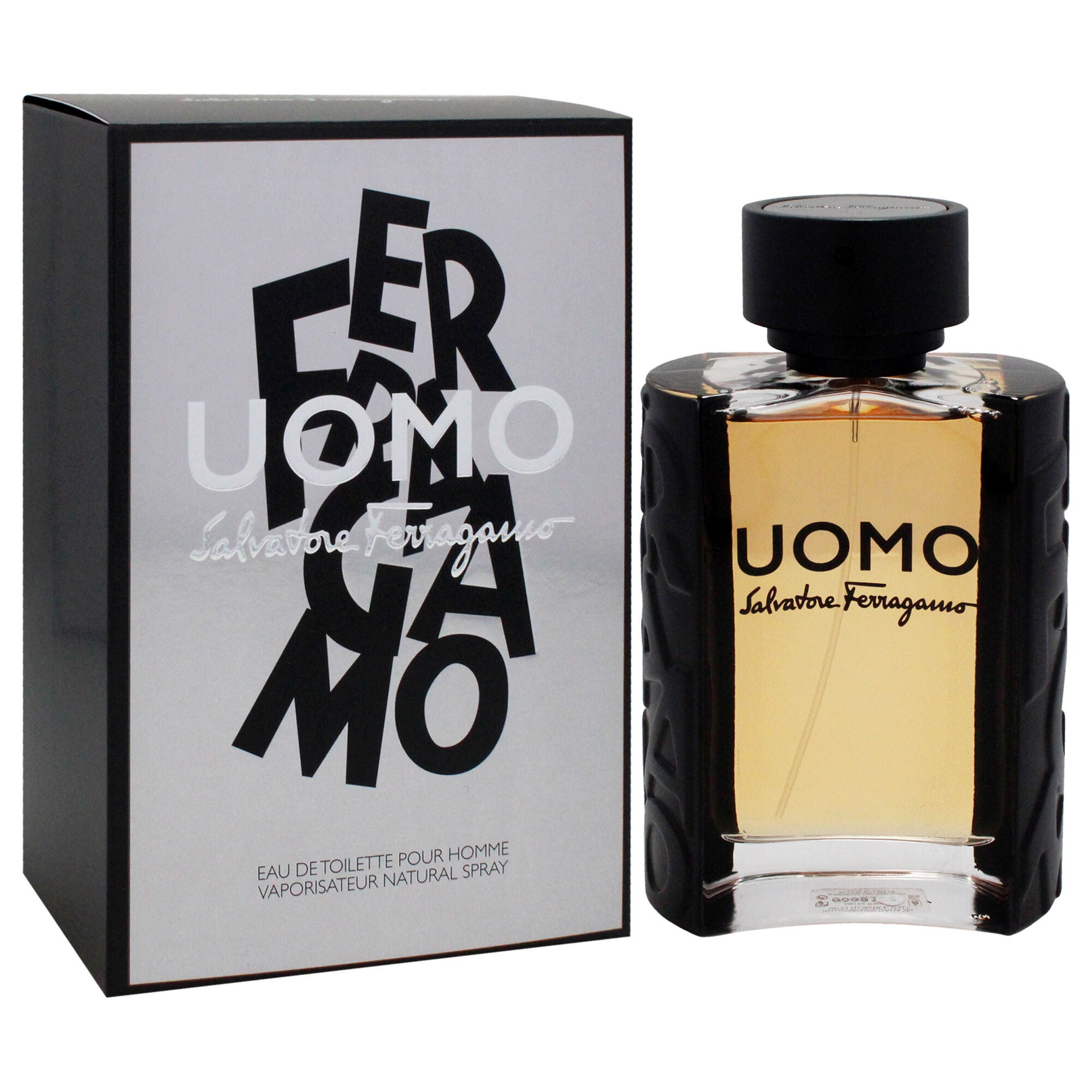 Uomo by Salvatore Ferragamo for Men - 3.4 oz EDT Spray, Clear, alternate image number 1