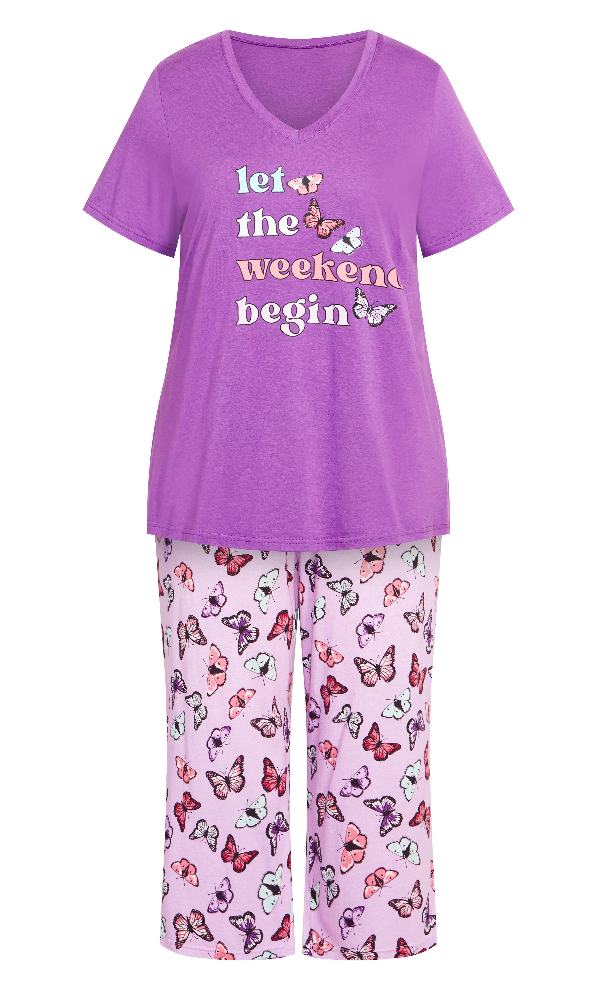 3 Piece Sleep Set with Scrunchie - lilac, , alternate image number 2