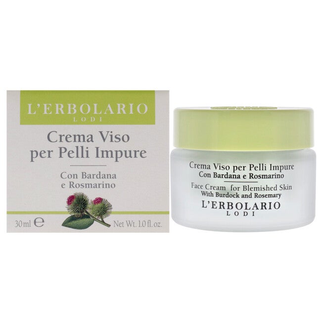 Face Cream for Blemished Skin by LErbolario for Unisex - 1 oz Cream, See Description, hi-res image number 0