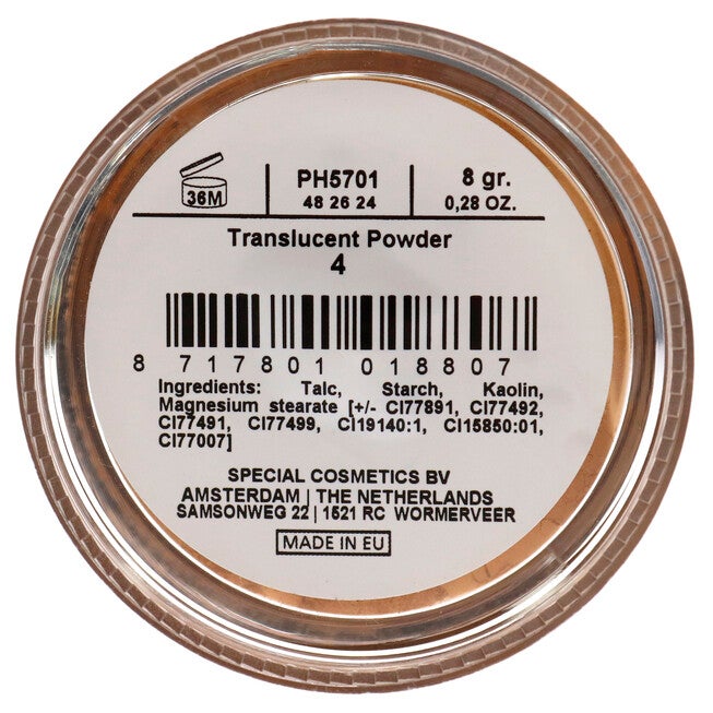 Translucent Powder - 4 by Make-Up Studio for Women 0.28 oz Powder, See Description, alternate image number 2