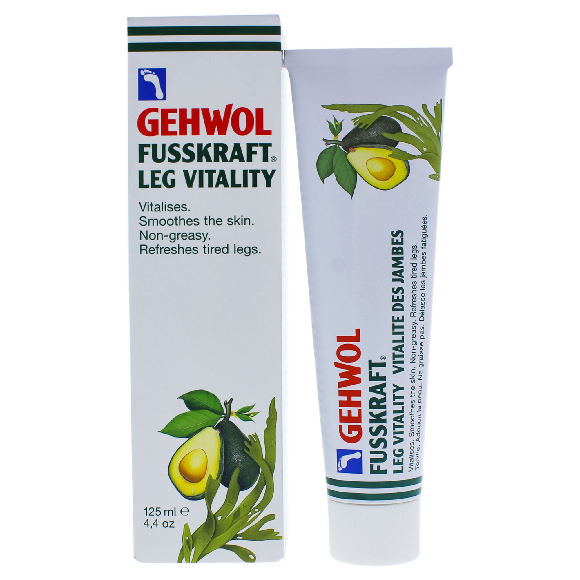 Fusskraft Leg Vitality Balm by Gehwol for Unisex - 4.4 oz Balm, See Description, hi-res image number 0