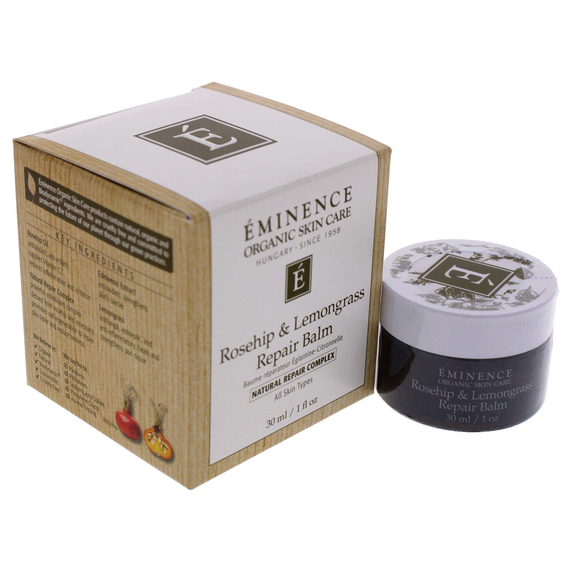 Rosehip and Lemongrass Repair Balm by Eminence for Unisex - 1 oz Balm, See Description, alternate image number 3