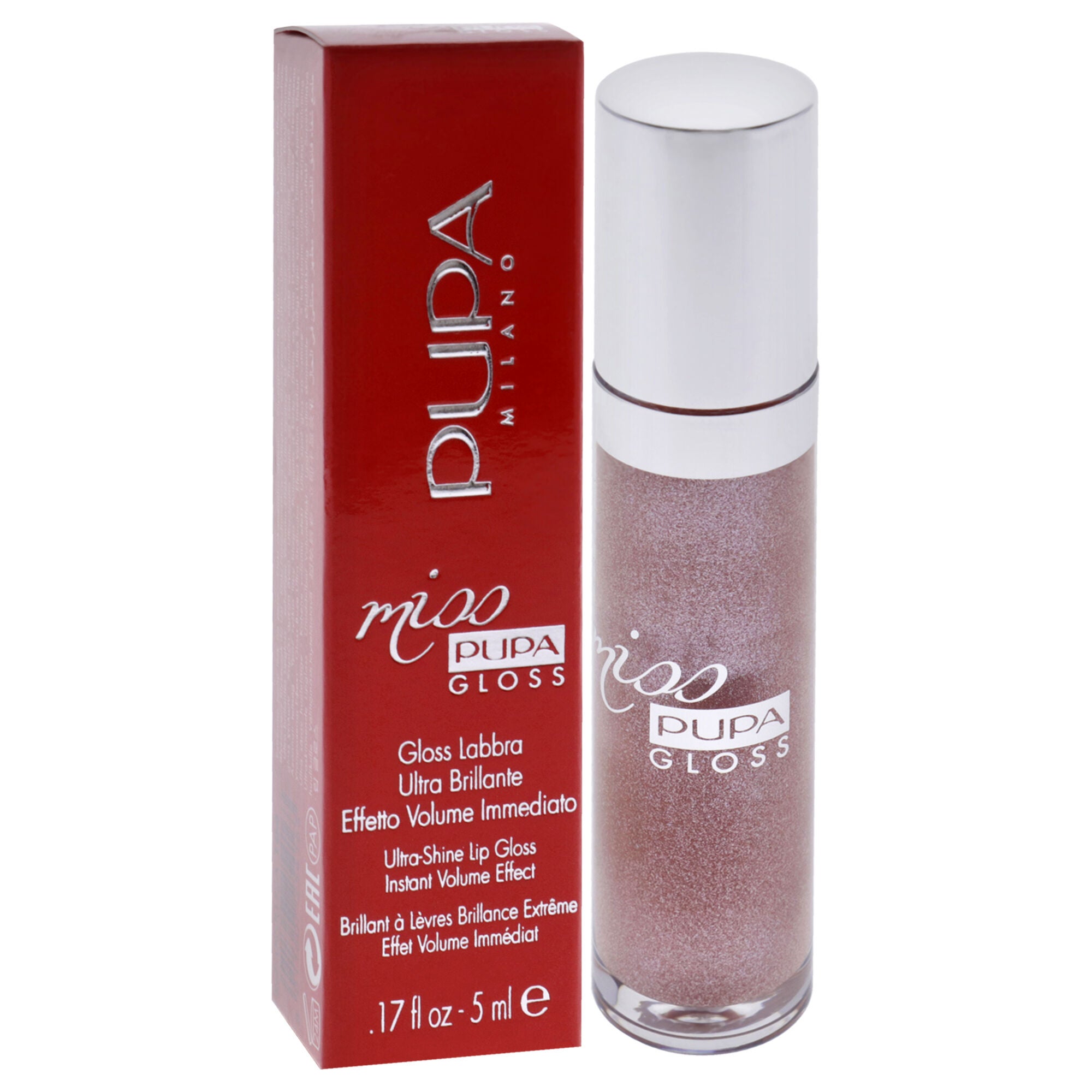 Miss Pupa Gloss Ultra-Shine Lip Gloss - 104 Enchanted Moment by Pupa Milano for Women - 0.17 oz Lip Gloss, See Description, alternate image number 1
