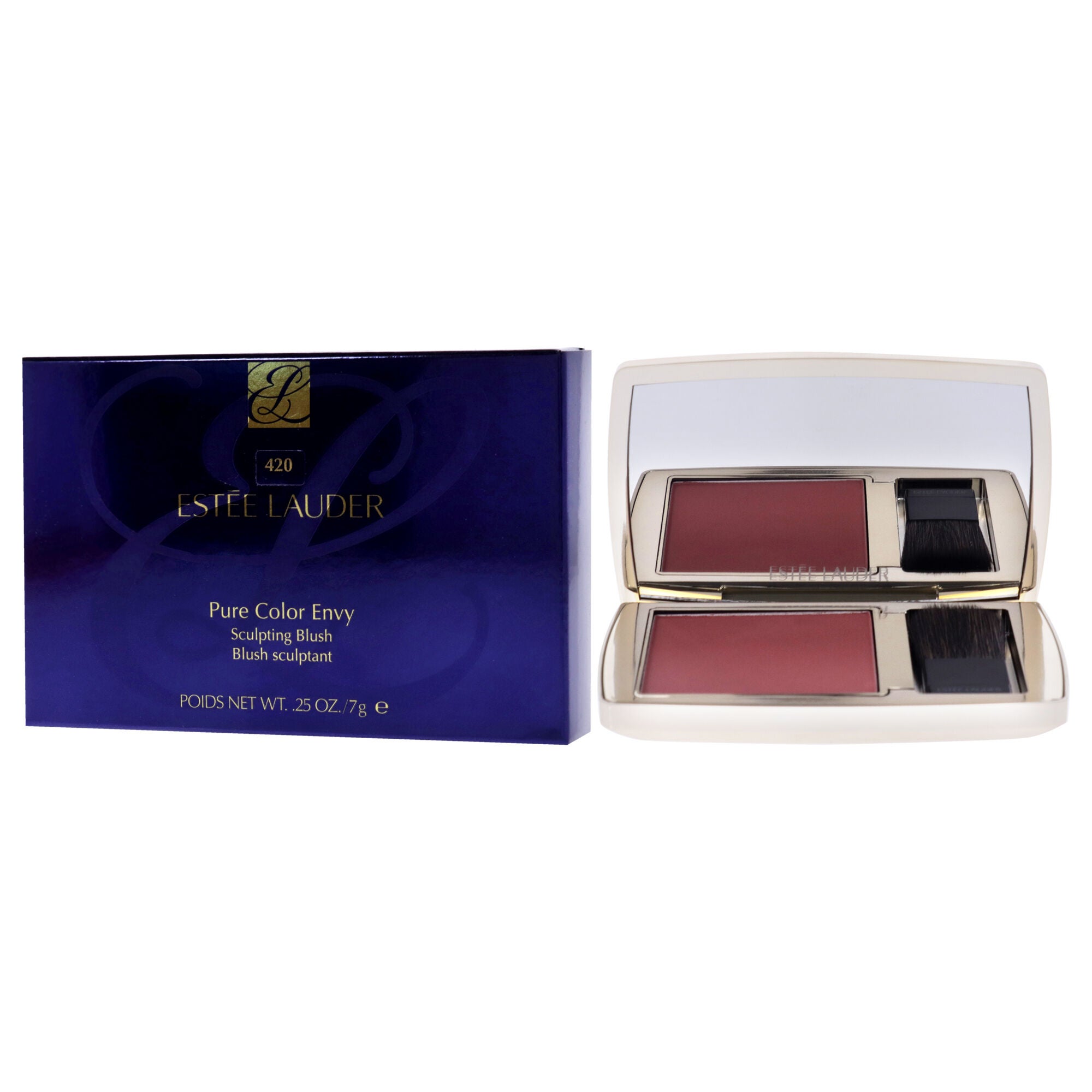 Pure Color Envy Sculpting Blush - 420 Rebellious Rose by Estee Lauder for Women - 0.25 oz Blush, See Description, alternate image number 3