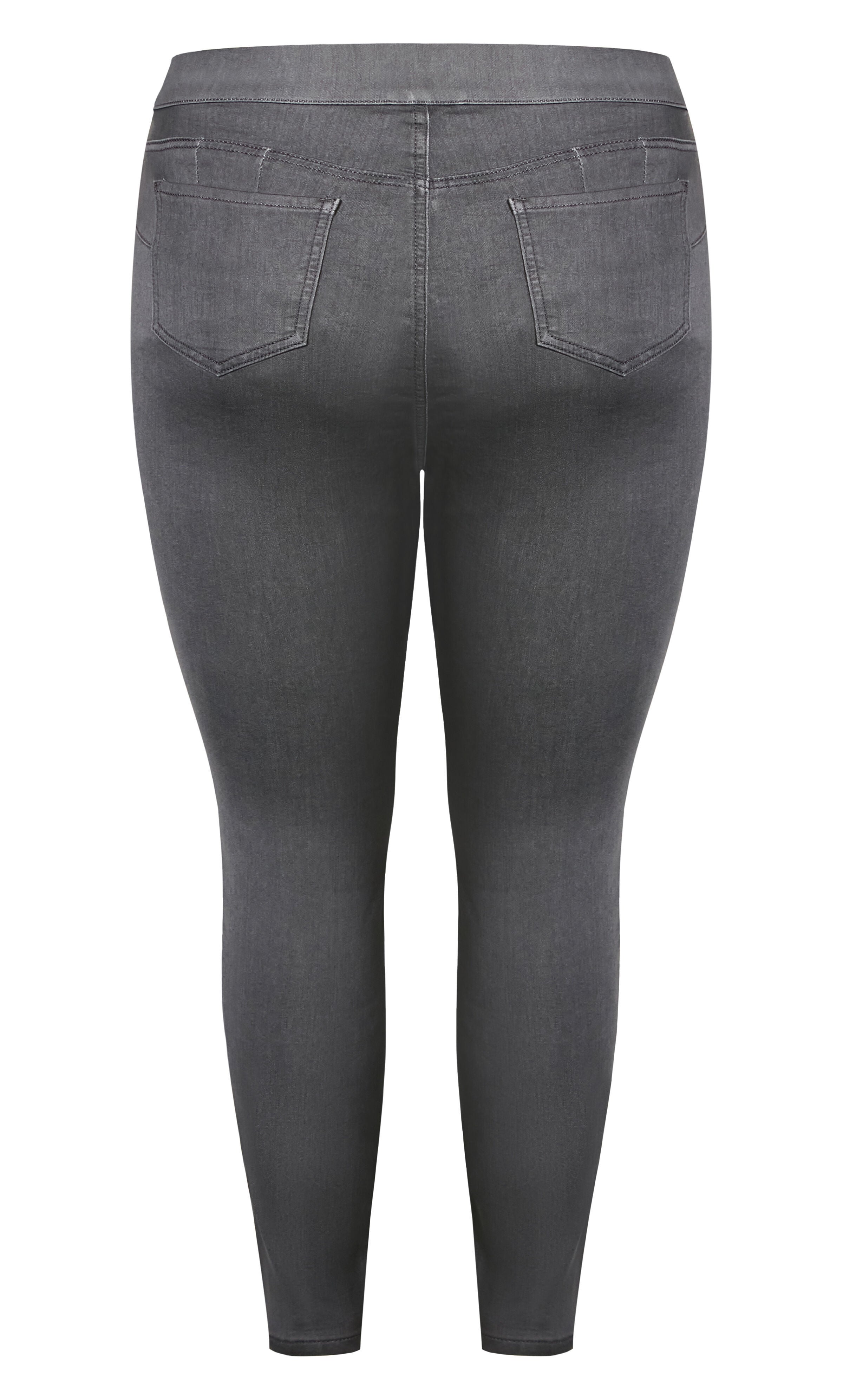 True Panels Jegging - gray, , alternate image number 3