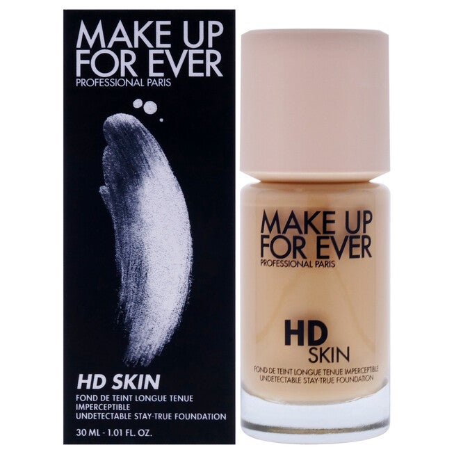 HD Skin Undetectable Stay-True Foundation - 1Y18 Warm Cashew by Make Up For Ever for Women - 1.01 oz Foundation, See Description, hi-res image number 0