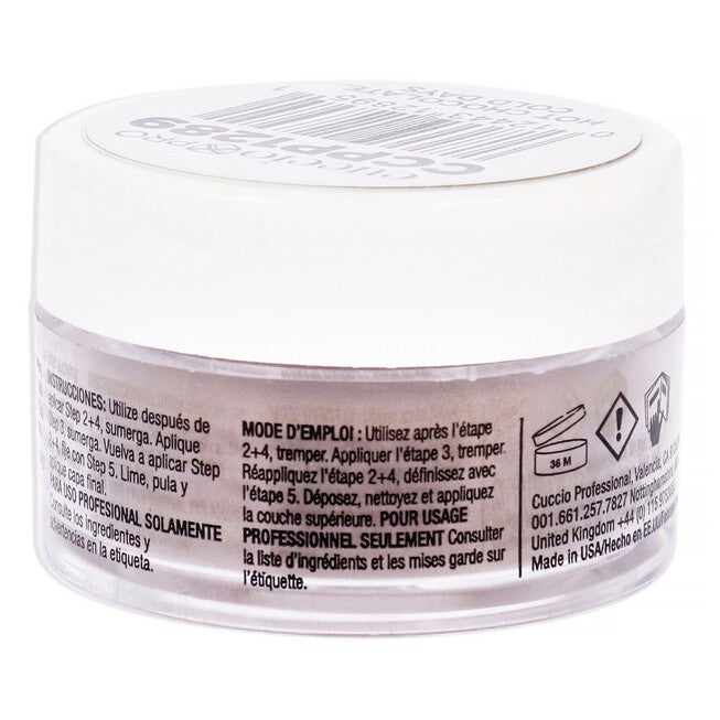 Pro Powder Polish Nail Colour Dip System - Hot Chocolate-Cold Days by Cuccio Colour for Women - 0.5 oz Nail Powder, See Description, alternate image number 1