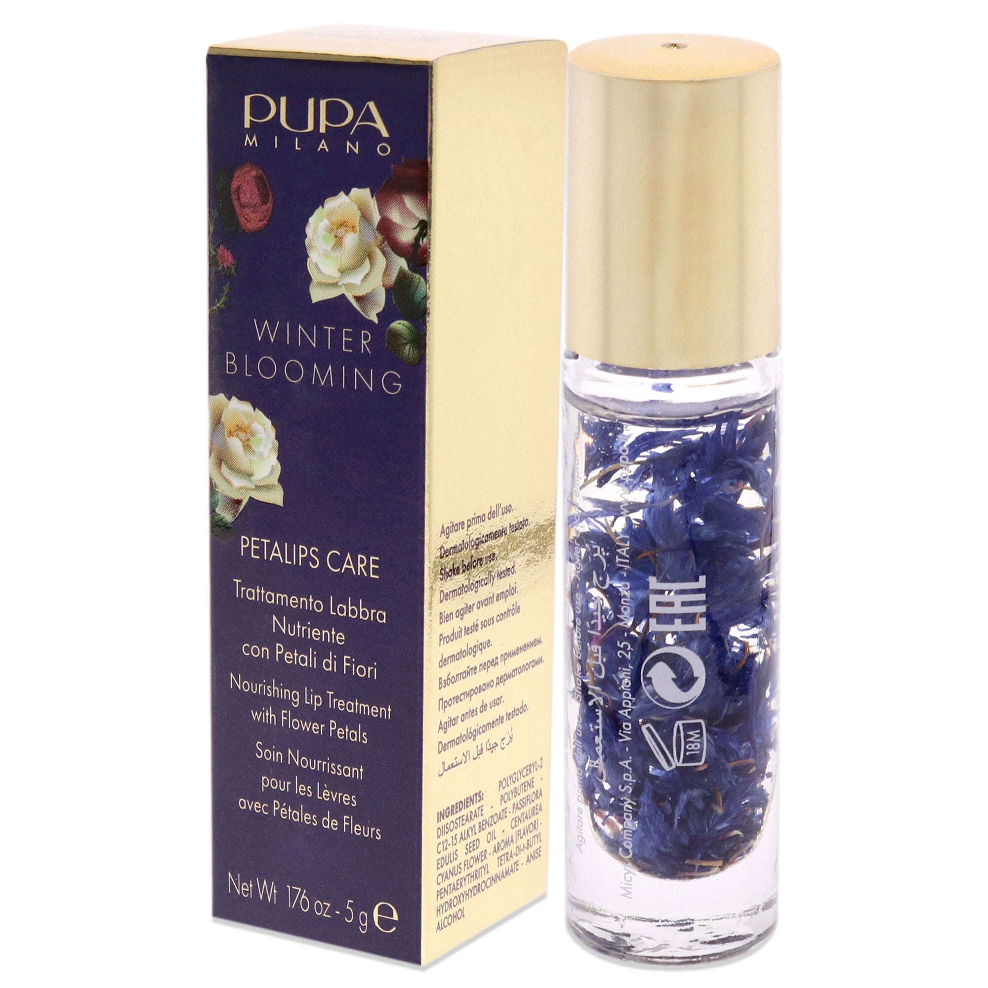 Winter Blooming Petalips Nourishing Lip Care by Pupa Milano for Women - 0.176 oz Lip Treatment, See Description, alternate image number 3