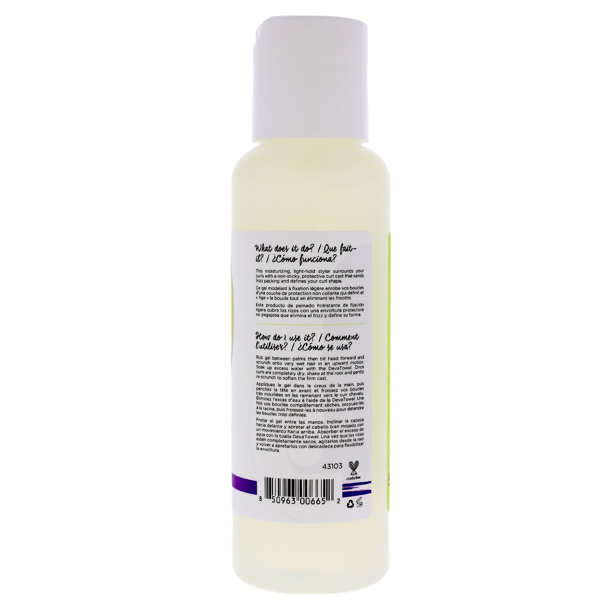 Light Defining Gel by DevaCurl for Unisex - 3 oz Gel, , alternate image number 6