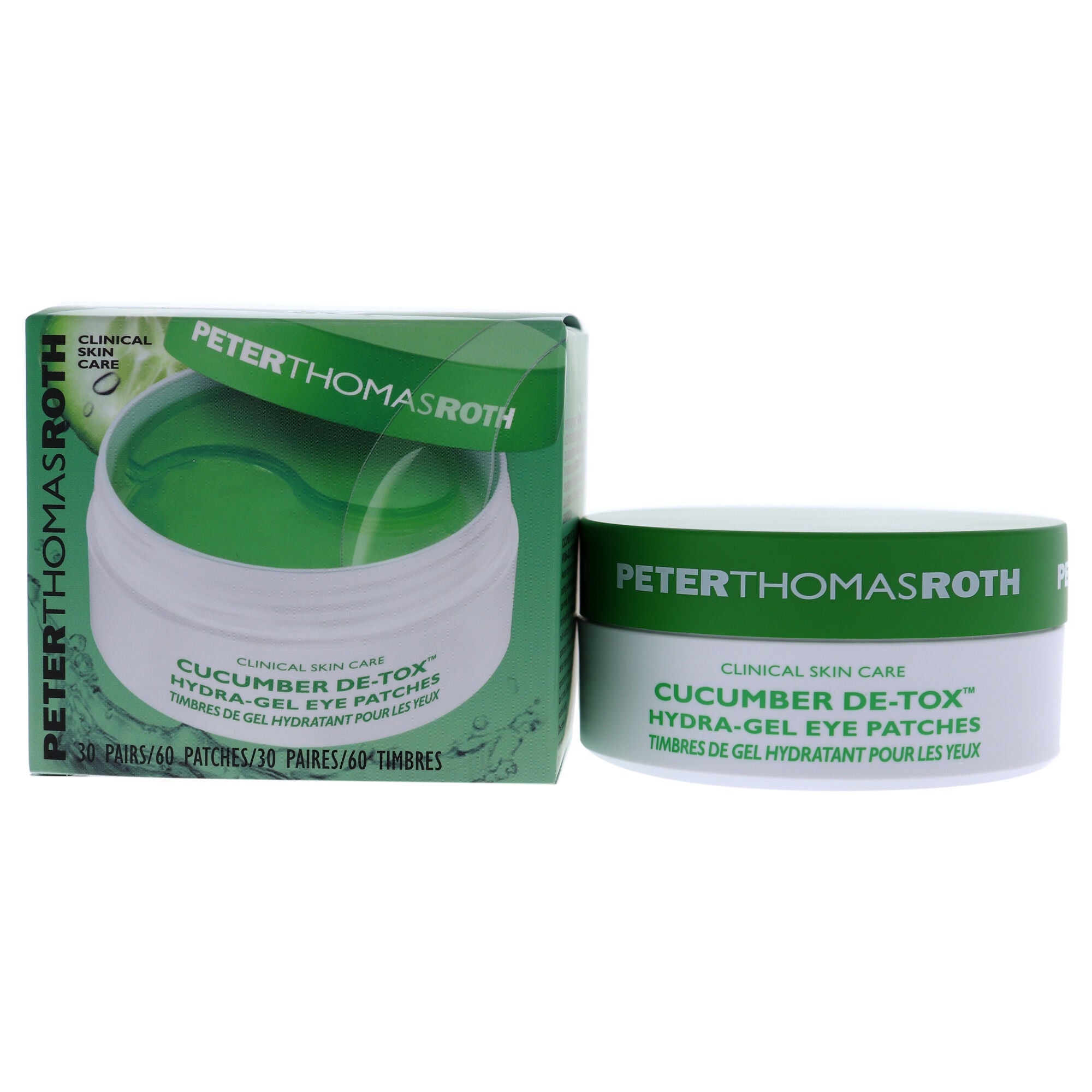 Cucumber De-Tox Hydra-Gel Eye Patches by Peter Thomas Roth for Unisex - 60 Pc Patches, , alternate image number 5