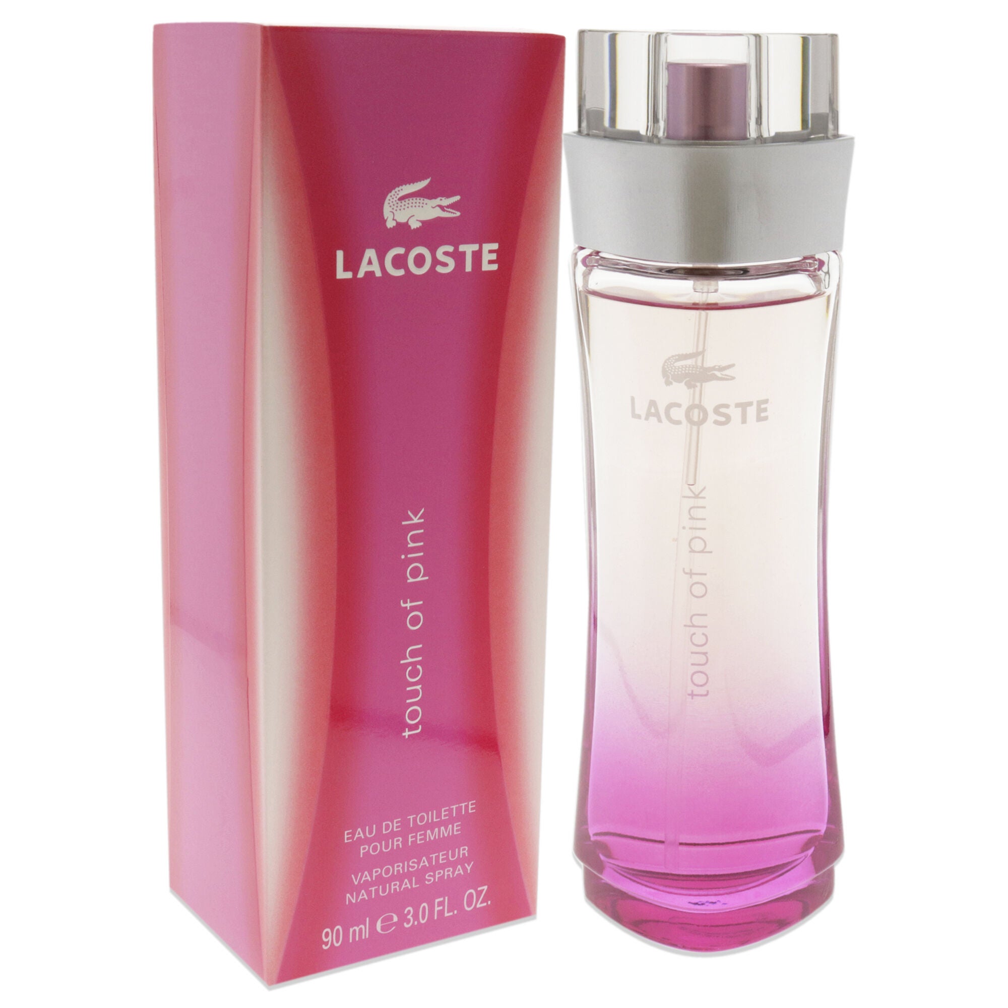 Touch of Pink by Lacoste for Women - 3 oz EDT Spray, See Description, alternate image number 1