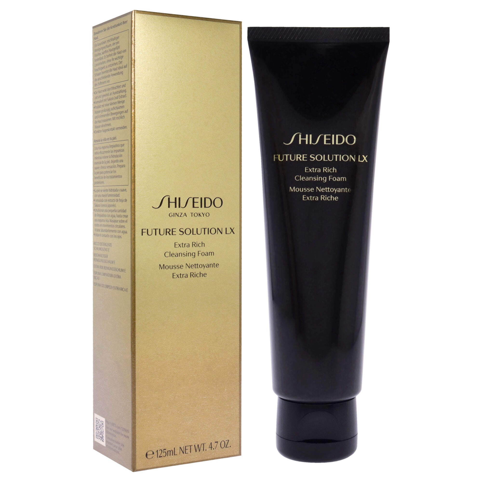 Future Solution LX Extra Rich Cleansing Foam by Shiseido for Unisex - 4.7 oz Cleanser, , alternate image number 7