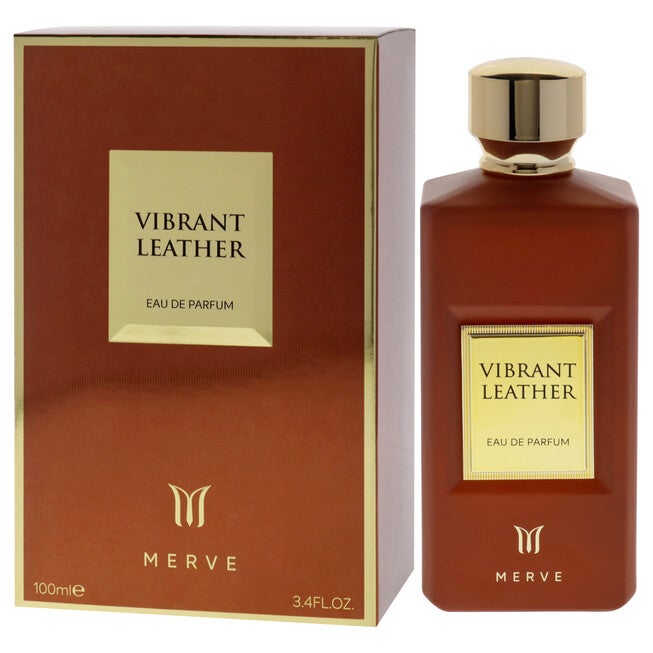 Vibrant Leather by Merve for Men - 3.4 oz EDP Spray, NA, alternate image number null