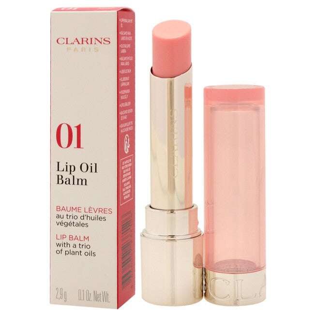 Lip Oil Balm - 01 Pale Pink by Clarins for Women - 0.1 oz Lip Balm, See Description, alternate image number 3