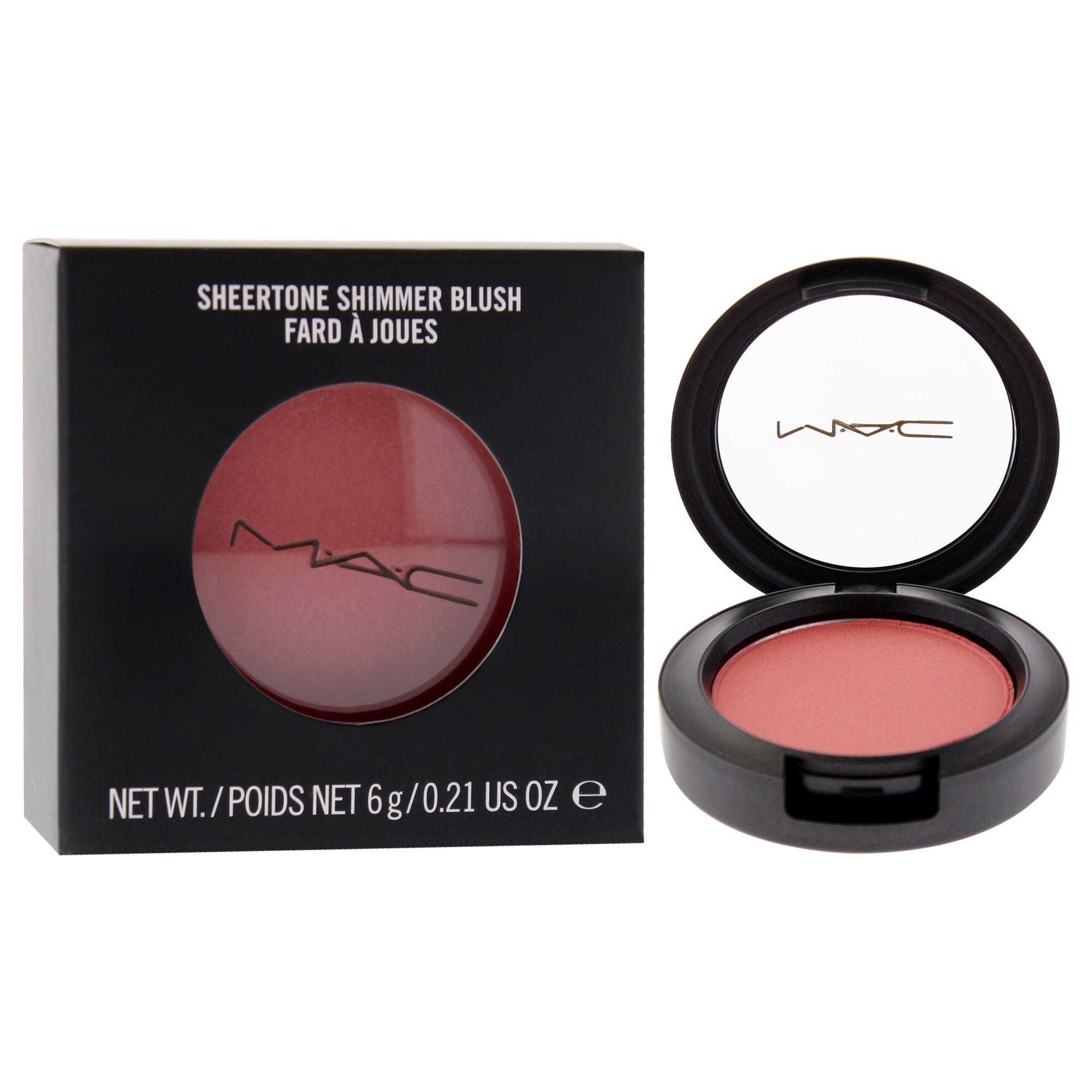 Sheertone Shimmer Blush - Peachykeen by MAC for Women - 0.21 oz Blush, See Description, alternate image number 1
