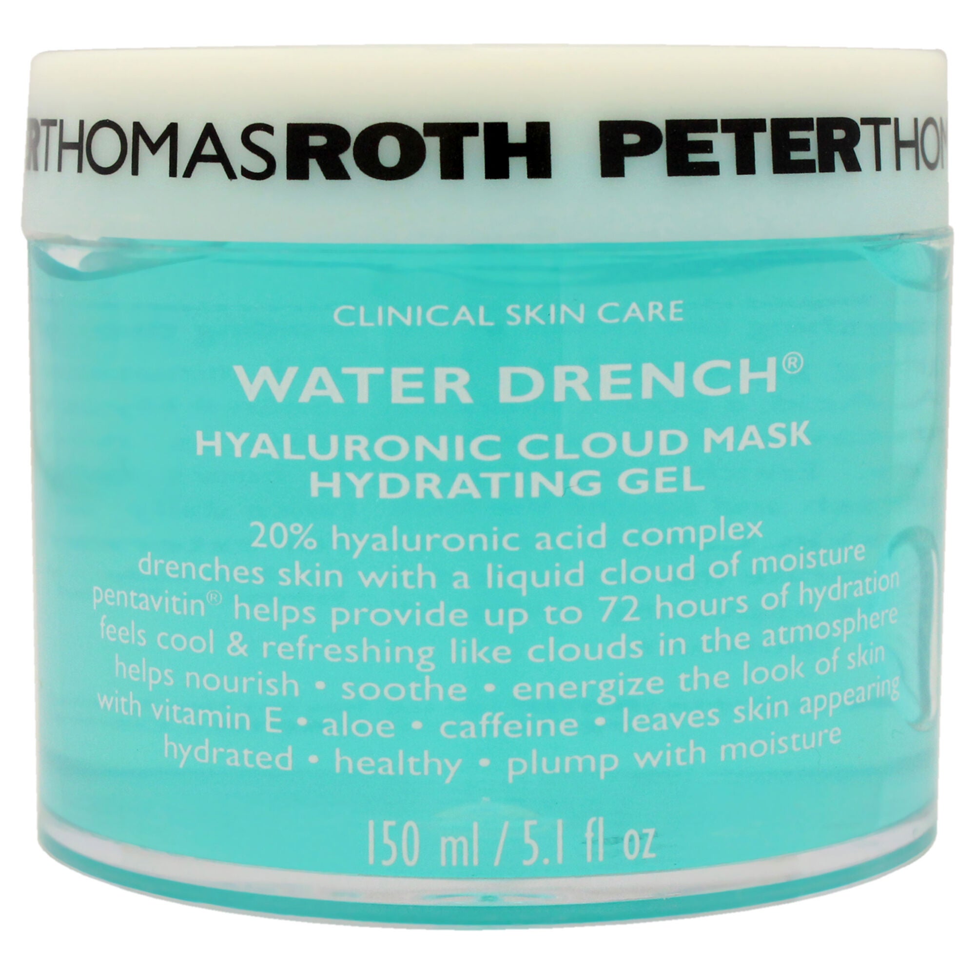 Water Drench Hyaluronic Cloud Hydrating Gel by Peter Thomas Roth for Unisex - 5.1 oz Gel, See Description, alternate image number 4