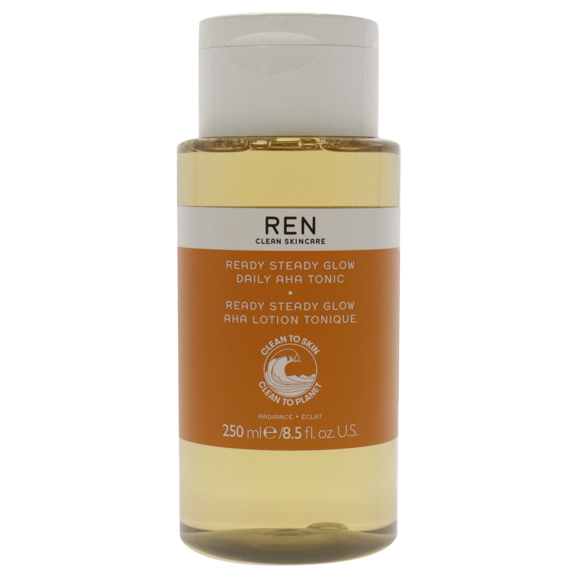 Ready Steady Glow Daily AHA Tonic by REN for Women - 8.5 oz Toner, , alternate image number 4