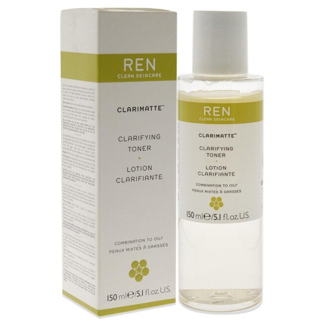 Clarimatte Clarifying Toner - Combination To Oily Skin by REN for Unisex - 5.1 oz Lotion, See Description, alternate image number 2