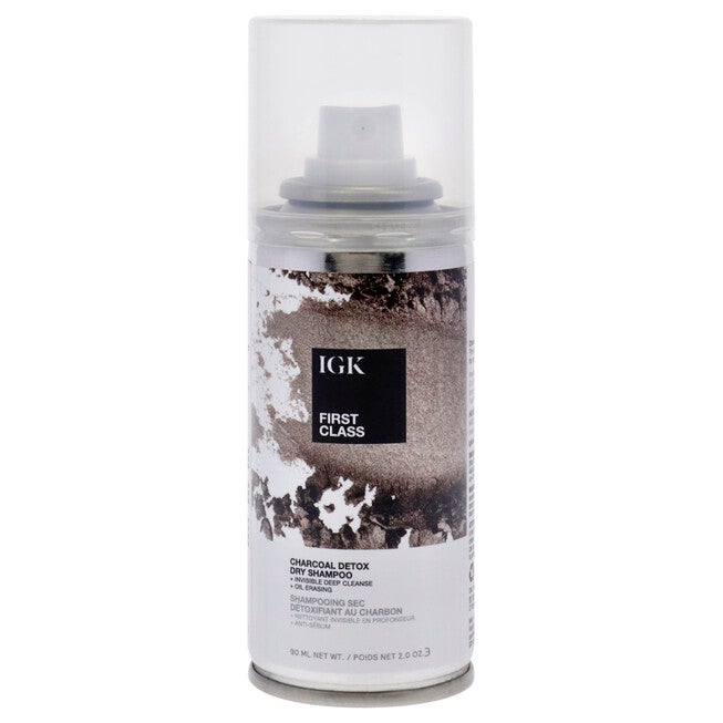 First Class Charcoal Detox Dry Shampoo by IGK for Unisex - 2 oz Dry Shampo, See Description, hi-res image number 0
