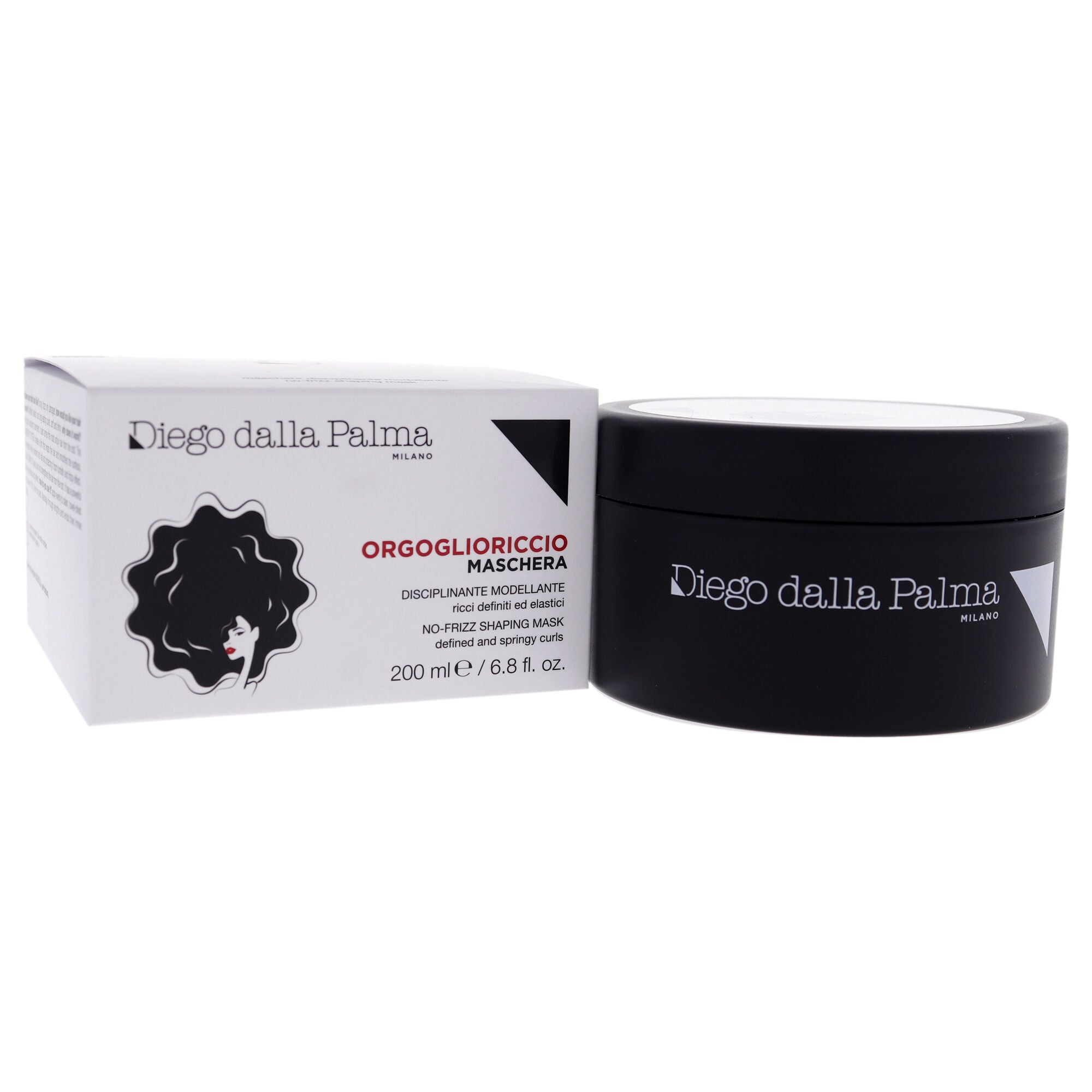 Orgoglioriccio No-Frizz Shaping Mask by Diego Dalla Palma for Unisex - 6.8 oz Masque, , alternate image number 6
