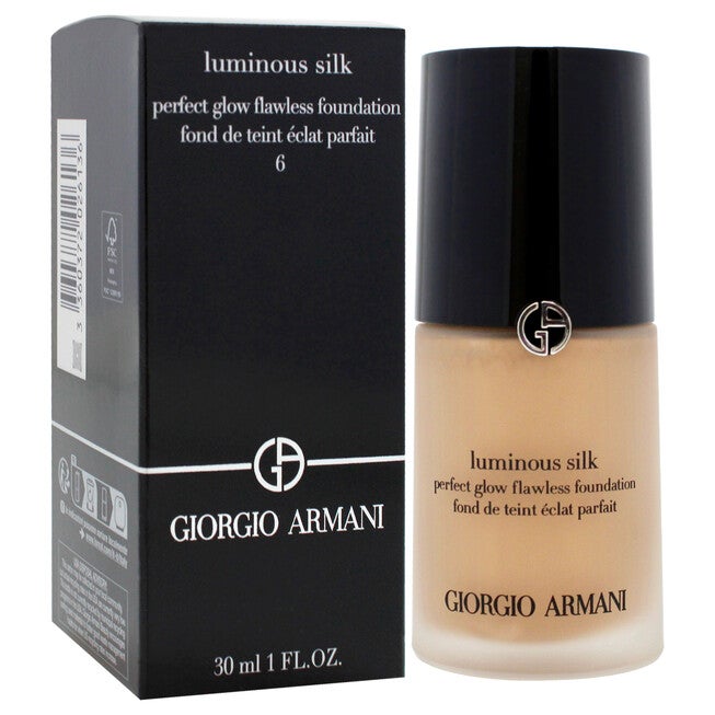 Luminous Silk Foundation - # 6 Medium/Warm by Giorgio Armani for Women - 1 oz Foundation, , alternate image number 6