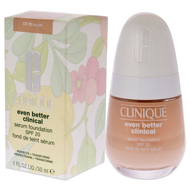 Even Better Clinical Serum Foundation SPF 20 - CN 28 Ivory by Clinique for Women - 1 oz Foundation, , alternate image number 7