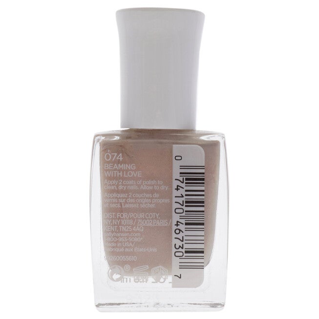 Mega Strength Nail Color - 074 Beaming With Love by Sally Hansen for Women - 0.4 oz Nail Polish, See Description, alternate image number 1