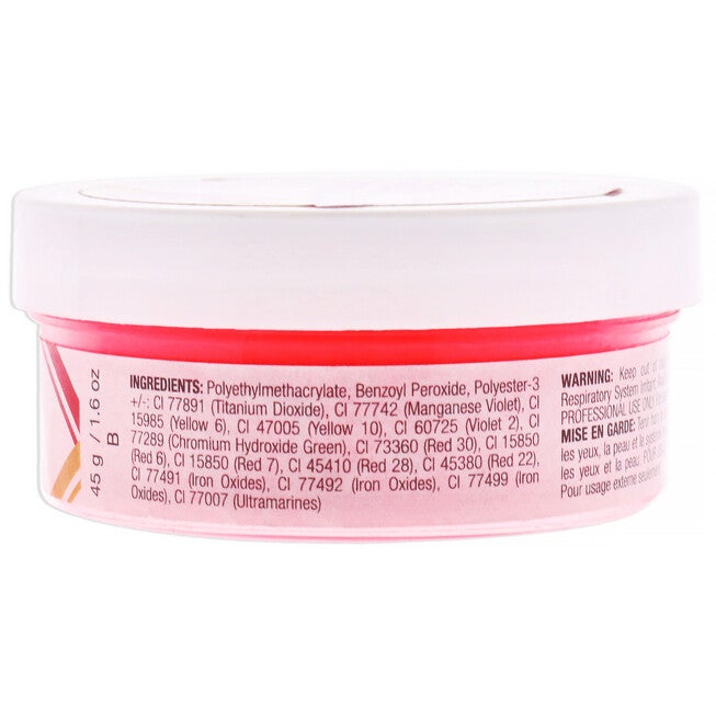 Colour Acrylic Powder - Neon Cherry by Cuccio PRO for Women - 1.6 oz Acrylic Powder, See Description, alternate image number 2
