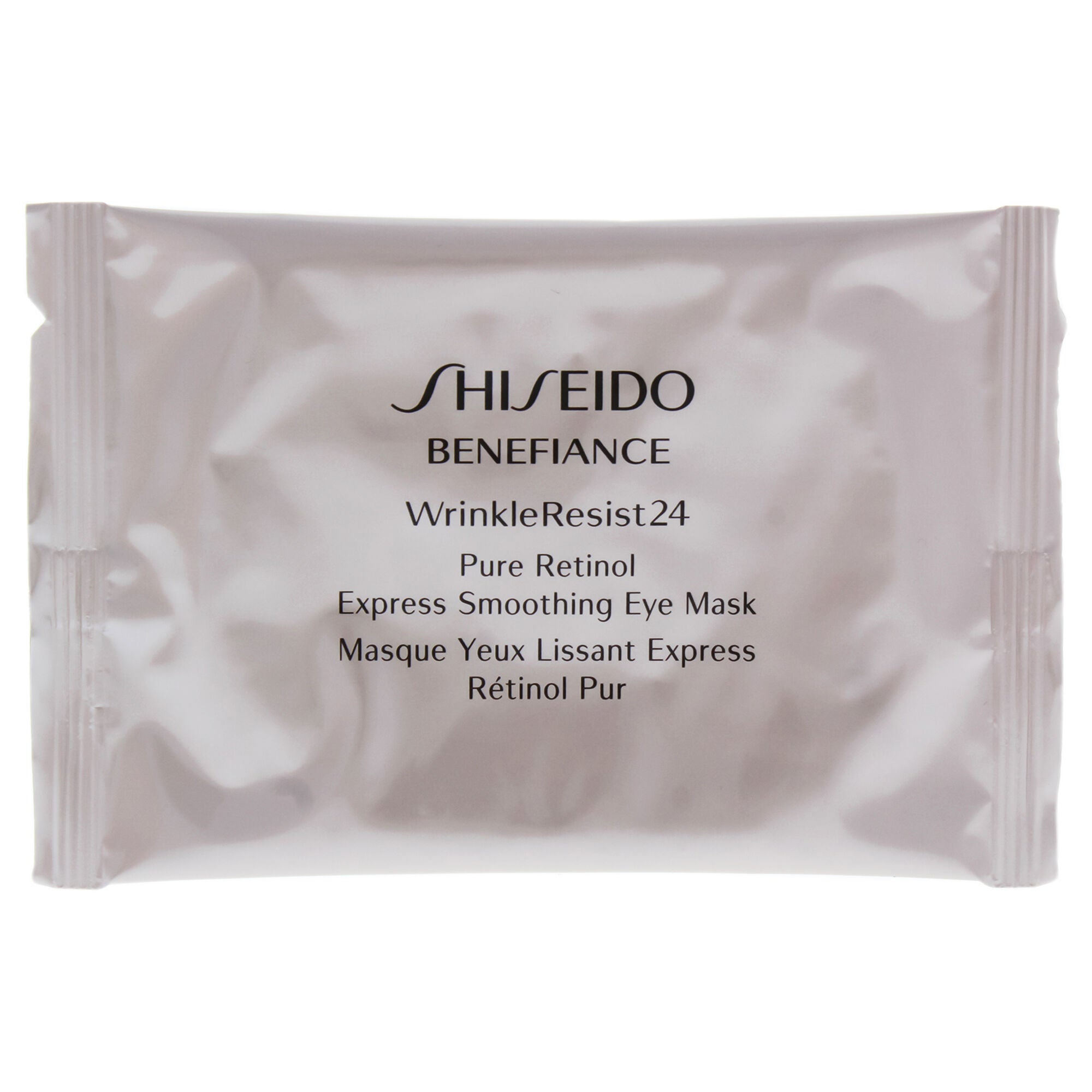 Benefiance WrinkleResist24 Pure Retinol Express Smoothing Eye Mask by Shiseido for Unisex - 12 Pc Sheets Eye Mask, See Description, alternate image number 3