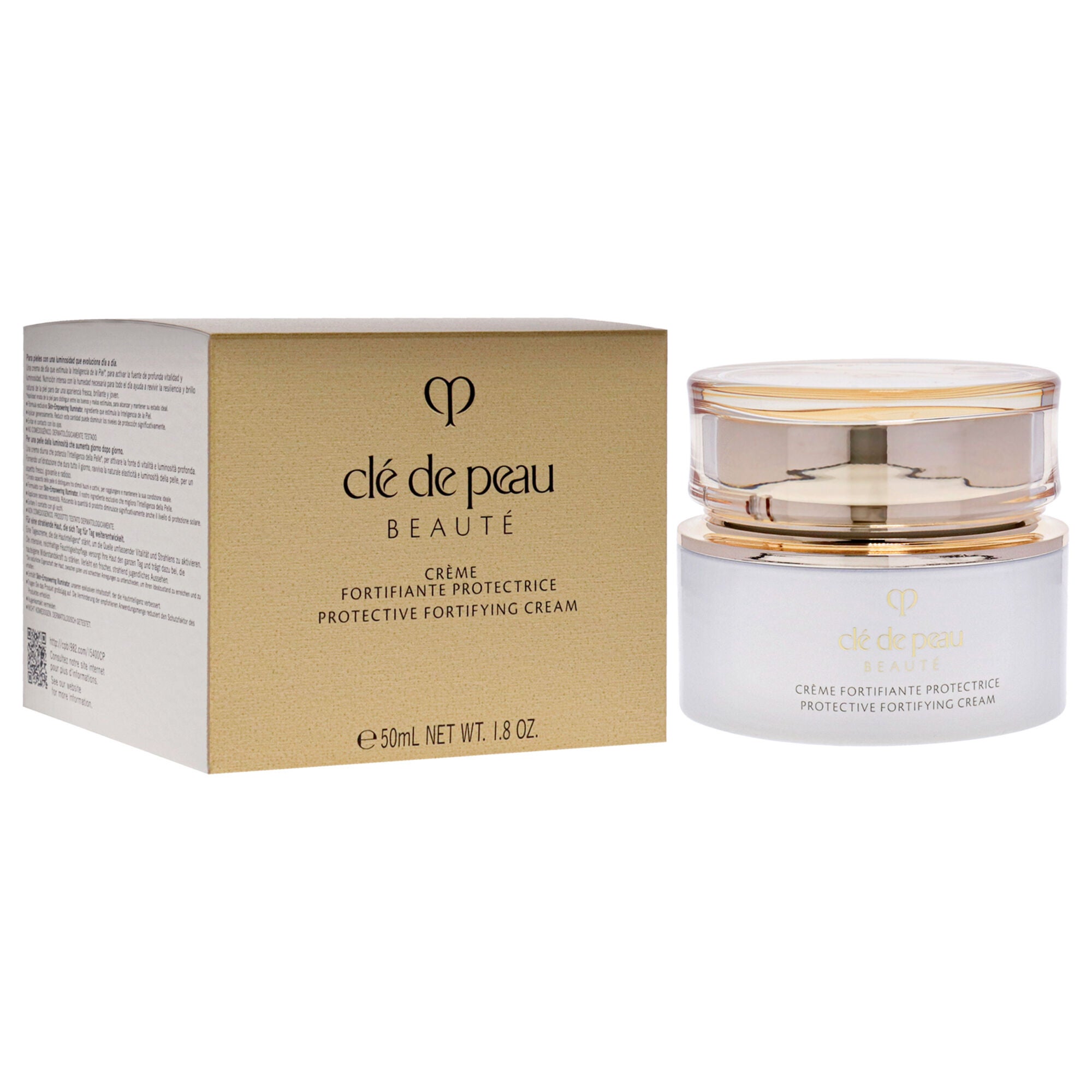 Protective Fortifying Cream SPF 20 by Cle De Peau for Women - 1.8 oz Cream, See Description, alternate image number 2