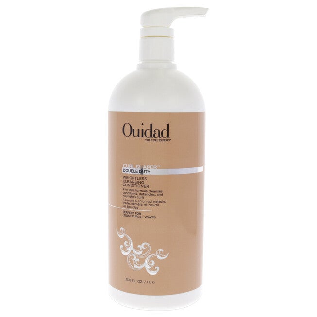Curl Shaper Double Duty Weightless Cleansing Conditioner by Ouidad for Unisex - 33.8 oz Conditioner, See Description, hi-res image number 0