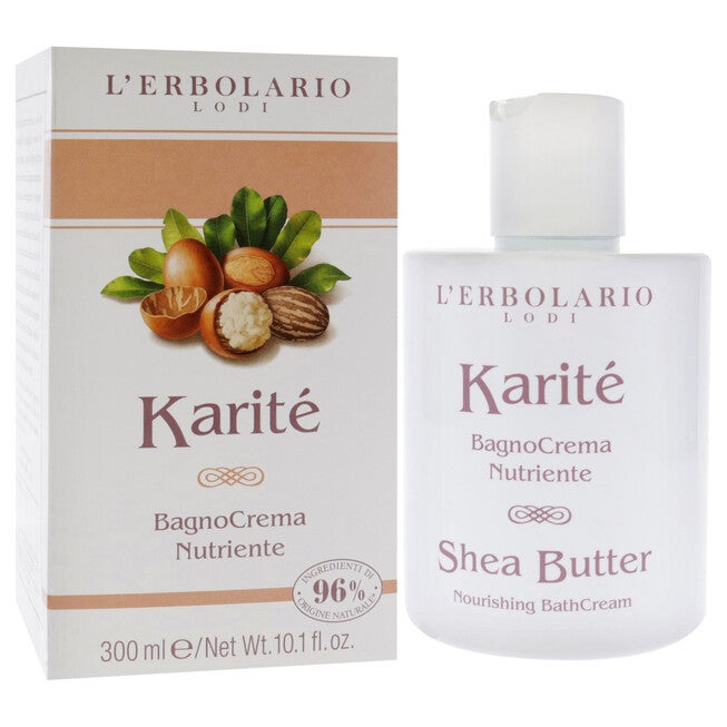 Nourishing Bath Cream - Shea Butter by LErbolario for Unisex - 10.1 oz Body Wash, , alternate image number null