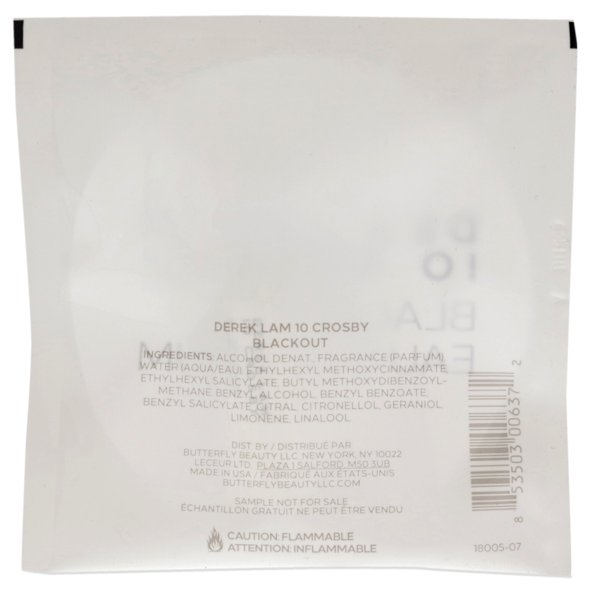 Blackout by Derek Lam for Women - 2 ml EDP Spray Vial (Mini) (Tester), See Description, alternate image number 1