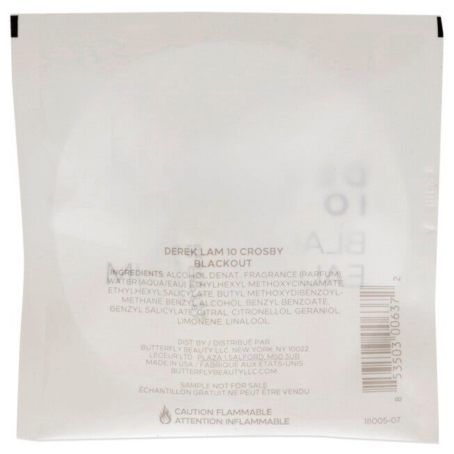 Blackout by Derek Lam for Women - 2 ml EDP Spray Vial (Mini) (Tester), See Description, alternate image number 1