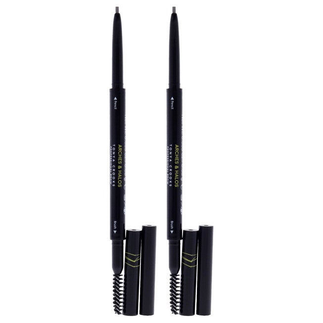 Micro Defining Brow Pencil - Neutral Brown by Arches and Halos for Women - 0.003 oz Eyebrow Pencil - Pack of 2, , alternate image number 5