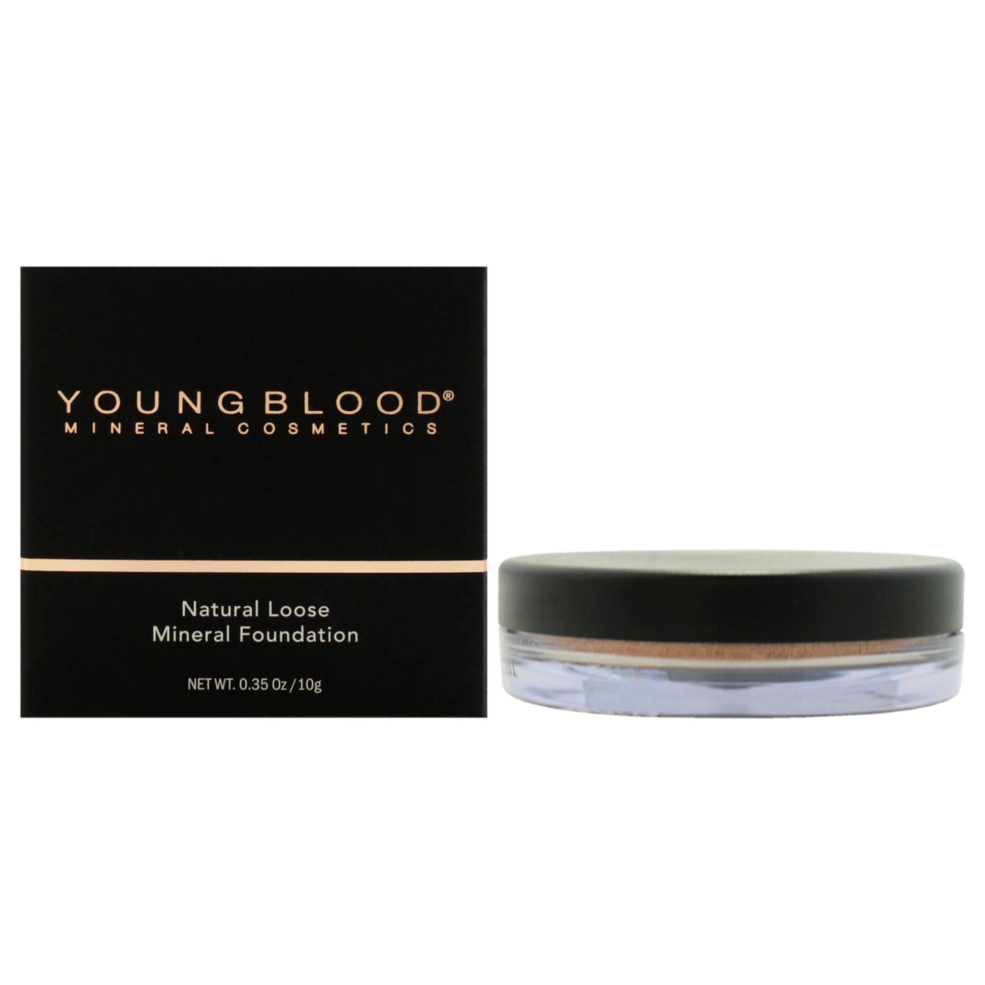 Natural Loose Mineral Foundation - Toffee by Youngblood for Women - 0.35 oz Foundation, See Description, hi-res image number 0
