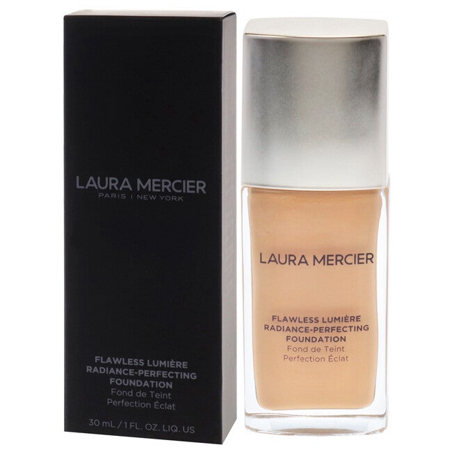 Flawless Lumiere Radiance-Perfecting Foundation - 4W2 Chai by Laura Mercier for Women - 1 oz Foundation, See Description, alternate image number 2