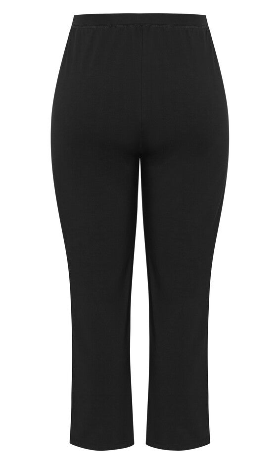Supima Active Pant Black - petite, , alternate image number 3
